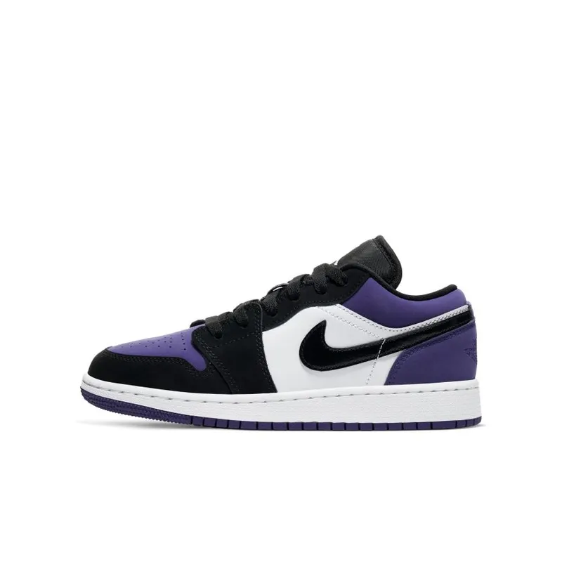 Jordan 1 Low Court Purple (GS) (553560-125)
