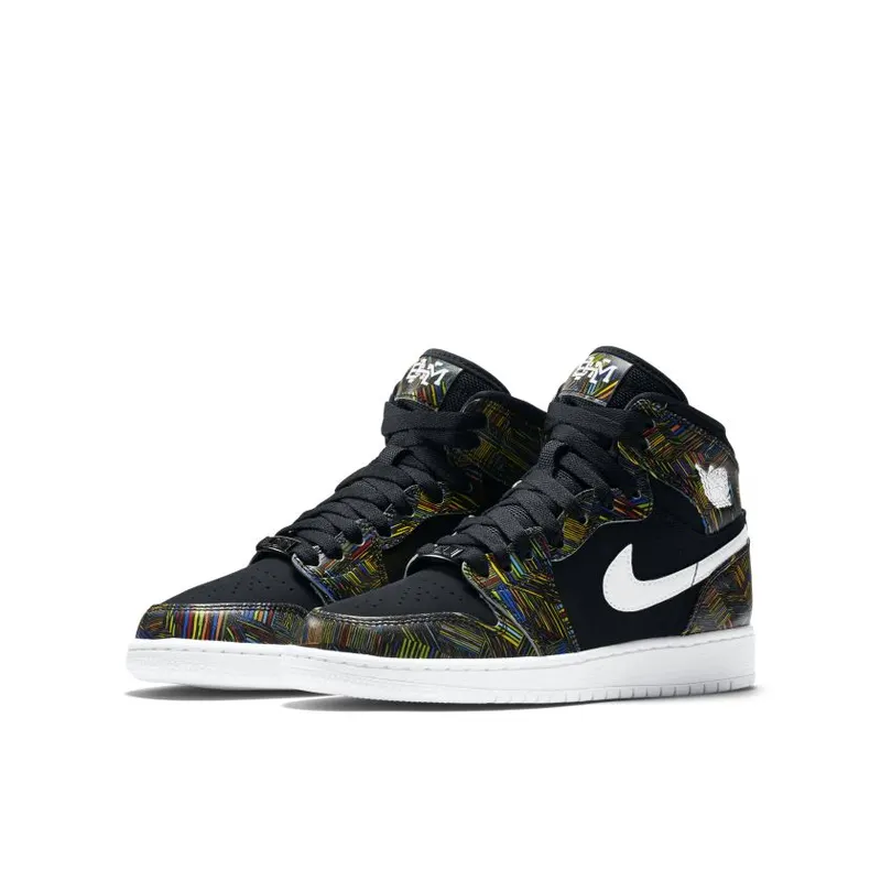 Jordan 1 Retro BHM (2016) (GS) (739640-045)