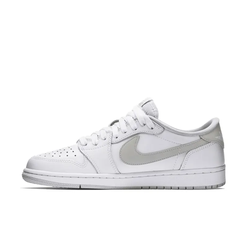 Jordan 1 Retro Low White Neutral Grey (2015) (705329-100)