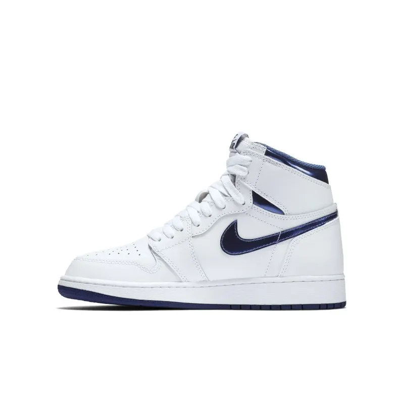 Jordan 1 Retro Metallic Navy (2016) (GS) (575441-106)