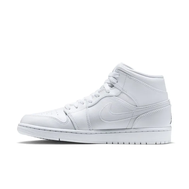 Jordan 1 Retro Mid White Cool Grey (554724-102)