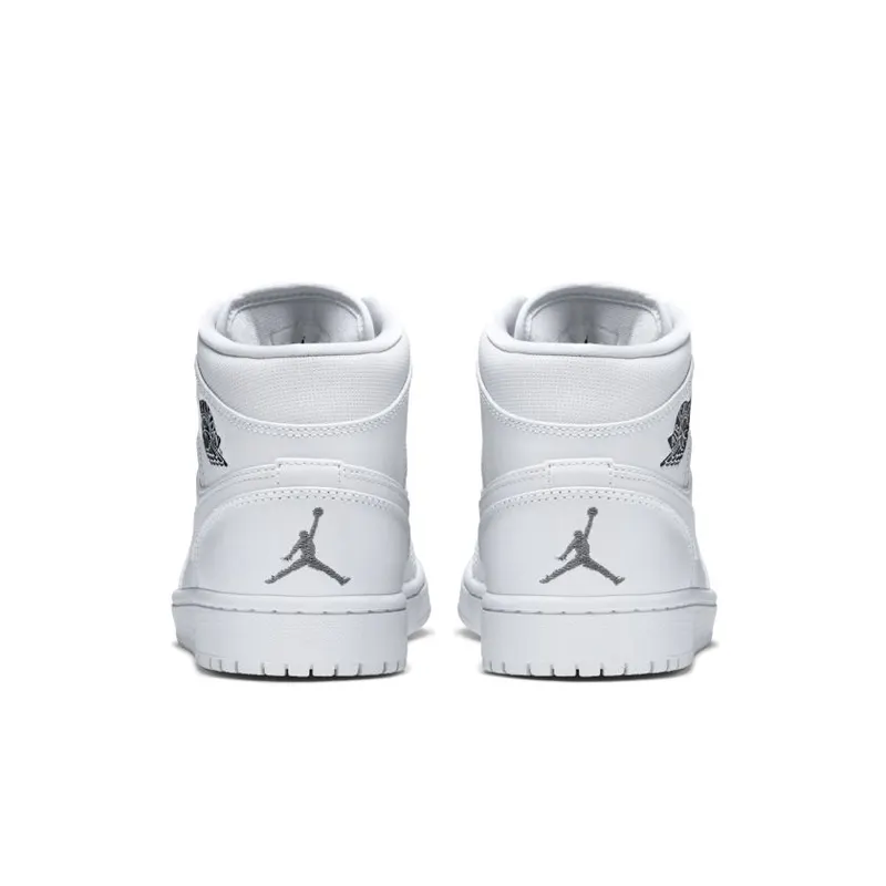 Jordan 1 Retro Mid White Cool Grey (554724-102)