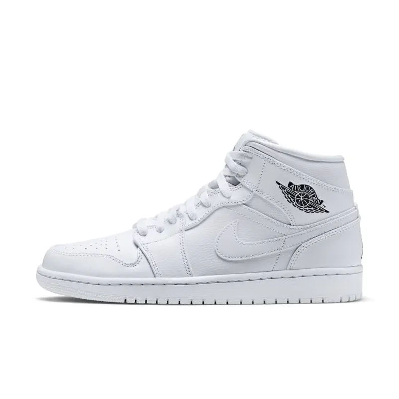 Jordan 1 Retro Mid White Cool Grey (554724-102)