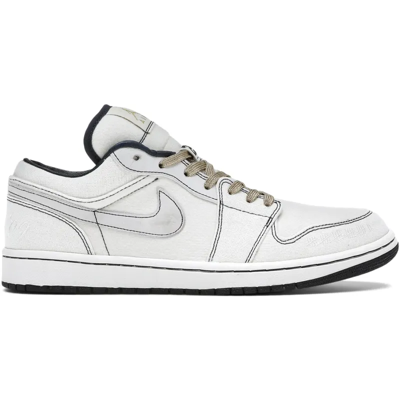 Jordan 1 Retro Phat Low Jeter Canvas (395669-102)