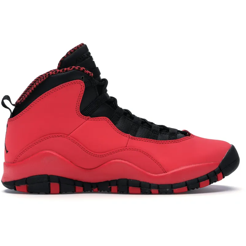 Jordan 10 Retro Fusion Red (GS) (487211-605)