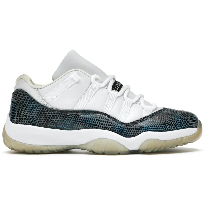 Jordan 11 Low Navy Snakeskin (2001) (136071-102)