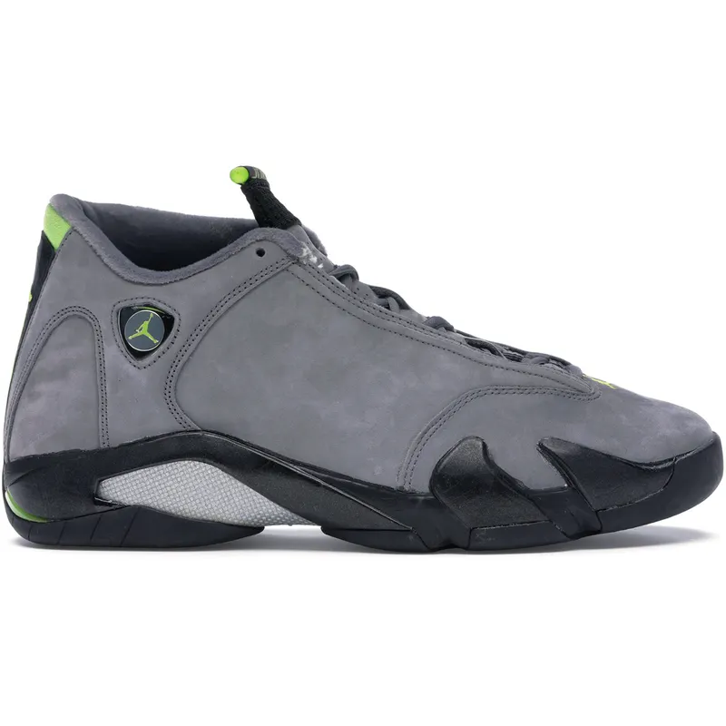 Jordan 14 Retro Graphite Chartreuse (2005) (311832-031)