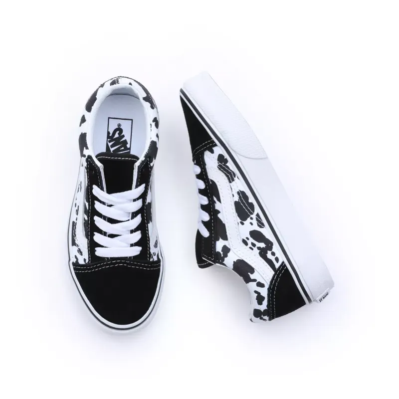 VANS Cow Old Skool Voor Kinderen Zwart (VN0A7Q5FBMW)