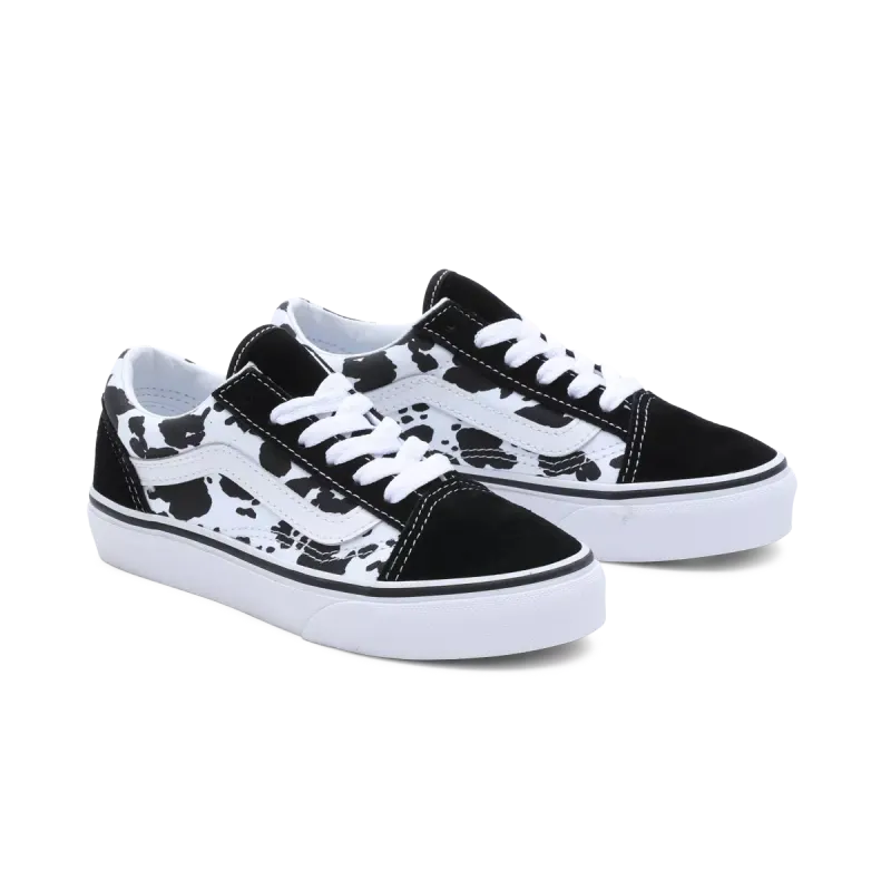 VANS Cow Old Skool Voor Kinderen Zwart (VN0A7Q5FBMW)