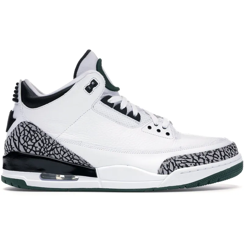 Jordan 3 Retro Oregon Ducks Pit Crew White (HO11-MNJDL-594282233)