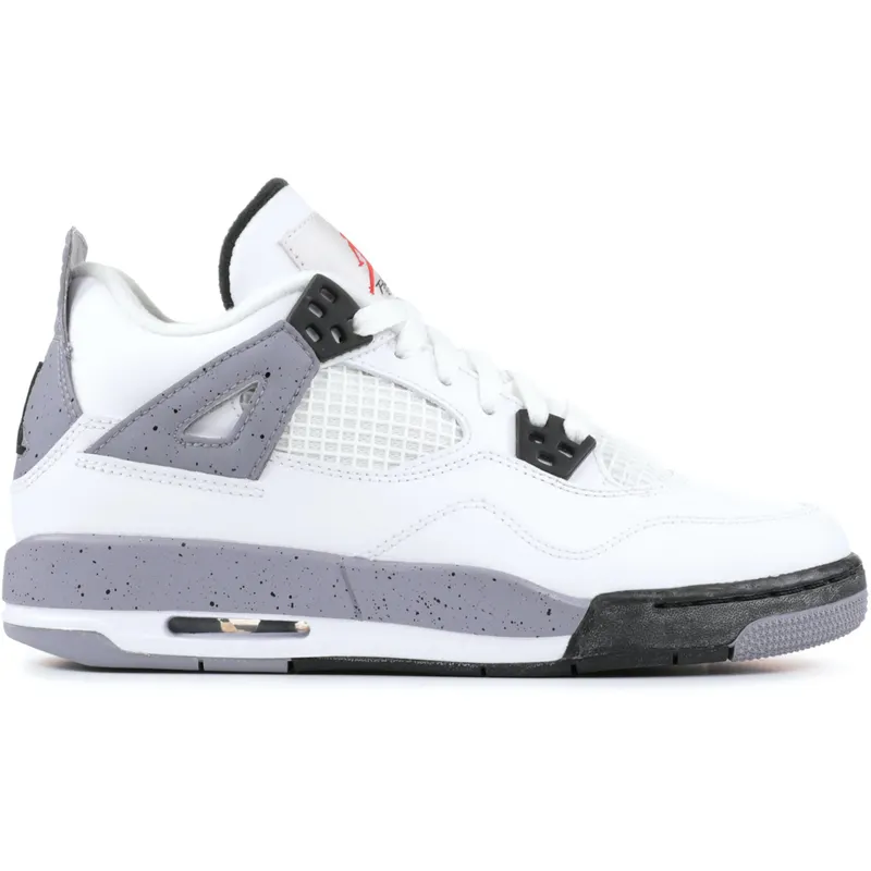 Jordan 4 Retro White Cement (2012) (GS) (408452-103)