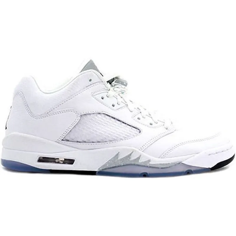 Jordan 5 Retro Low Metallic White (Women’s) (314337-101)