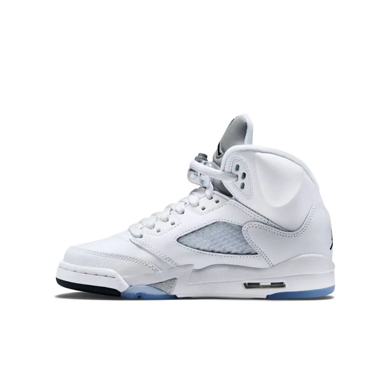 Jordan 5 Retro Metallic White (2015) (GS) (440888-130)