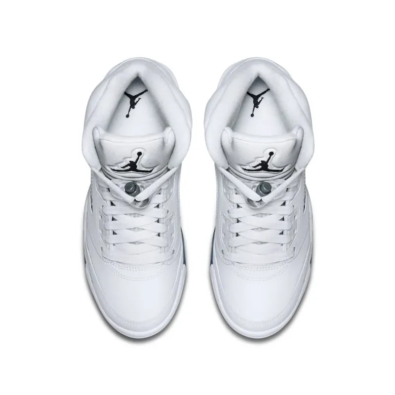 Jordan 5 Retro Metallic White (2015) (GS) (440888-130)