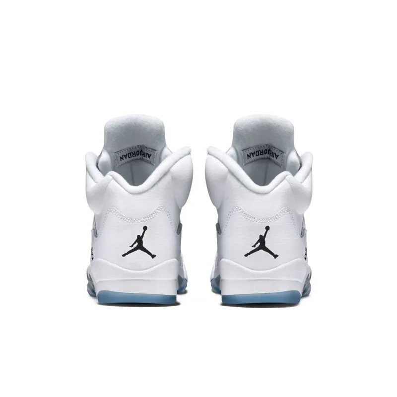 Jordan 5 Retro Metallic White (2015) (GS) (440888-130)