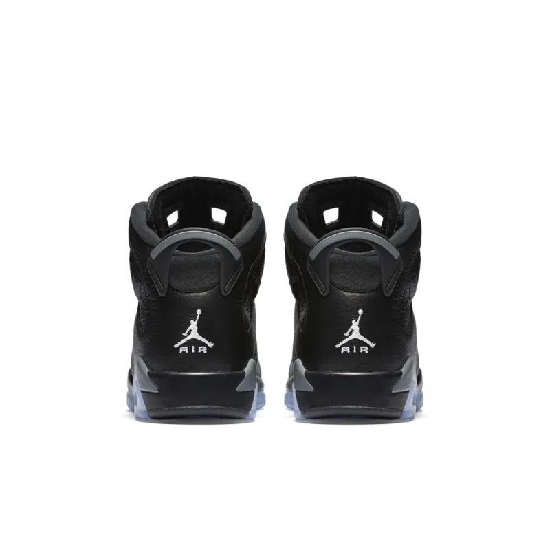 Jordan 6 Retro Black Cool Grey (GS) (384665-010)