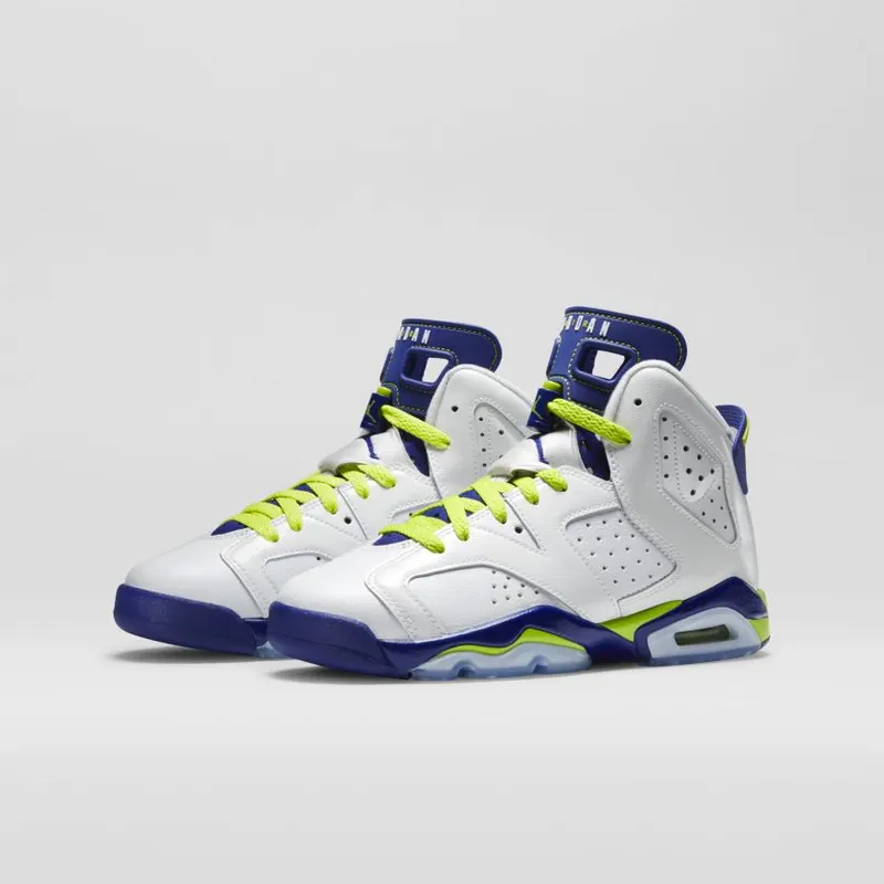 Jordan 6 Retro Fierce Green (GS) (543390-108)
