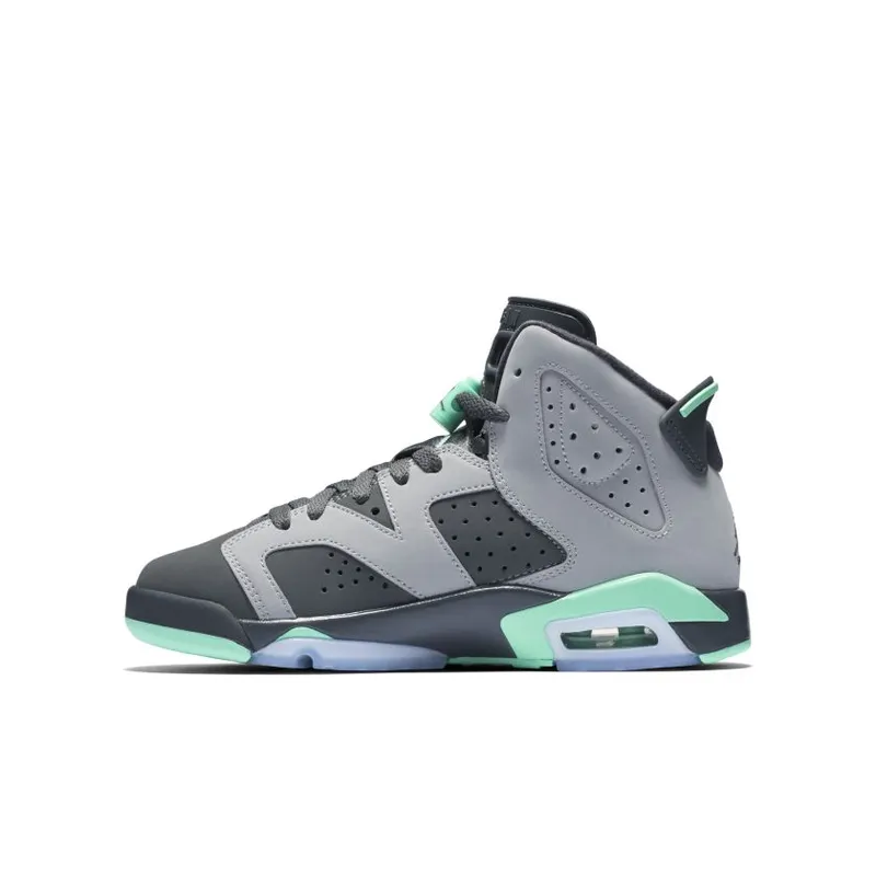 Jordan 6 Retro Green Glow (GS) (543390-005)