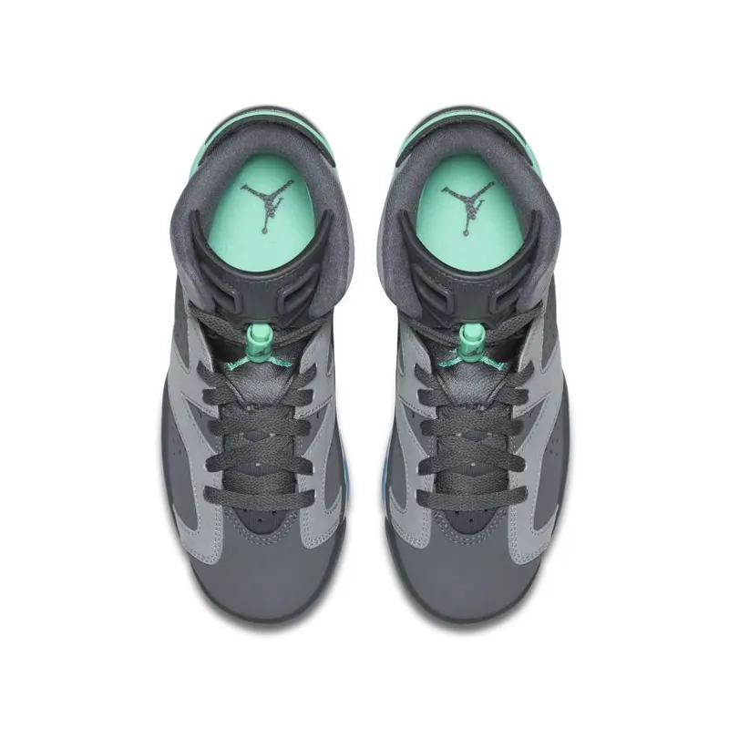 Jordan 6 Retro Green Glow (GS) (543390-005)