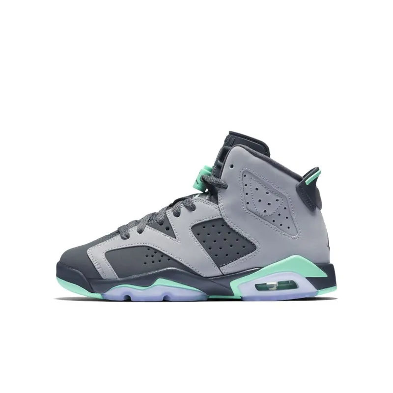 Jordan 6 Retro Green Glow (GS) (543390-005)