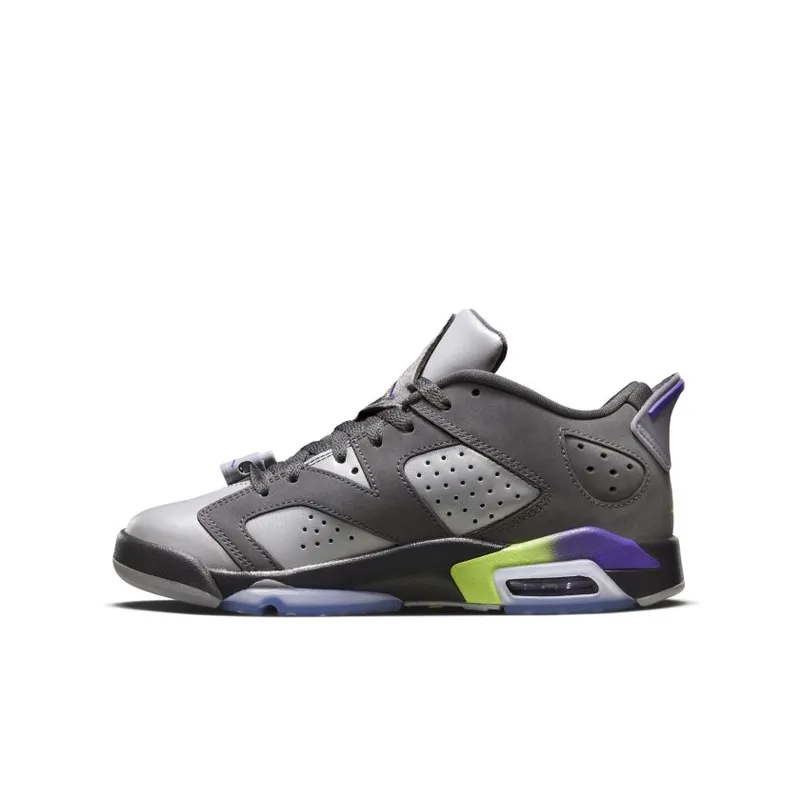 Jordan 6 Retro Low Dark Grey (GS) (768878-008)