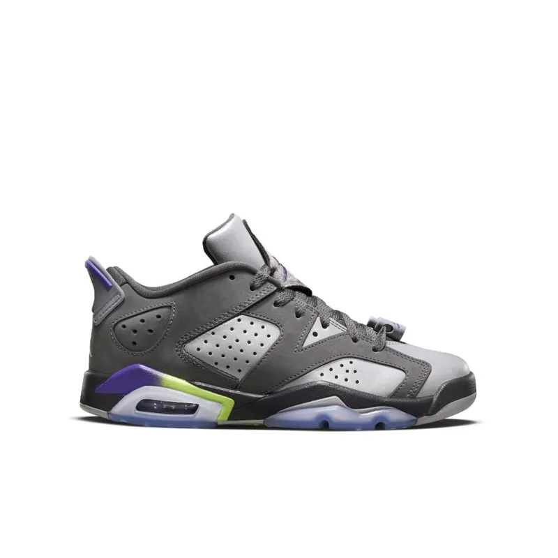 Jordan 6 Retro Low Dark Grey (GS) (768878-008)