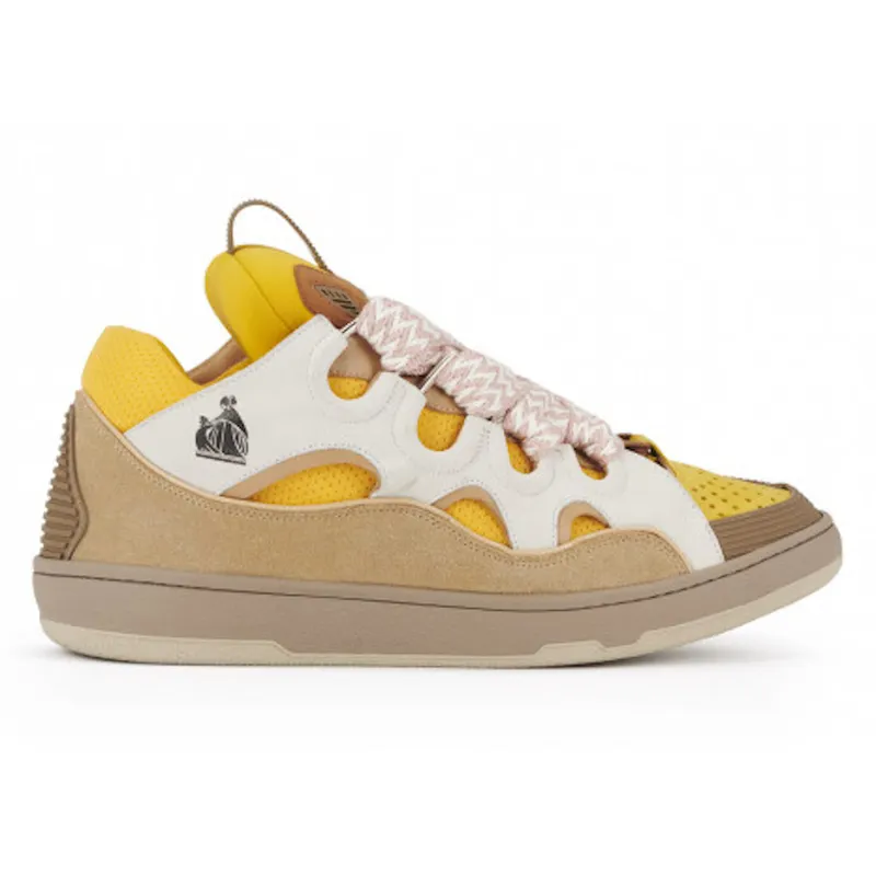 Lanvin Leather Curb Beige Yellow (FM-SKRK11-DRAG-H200509)