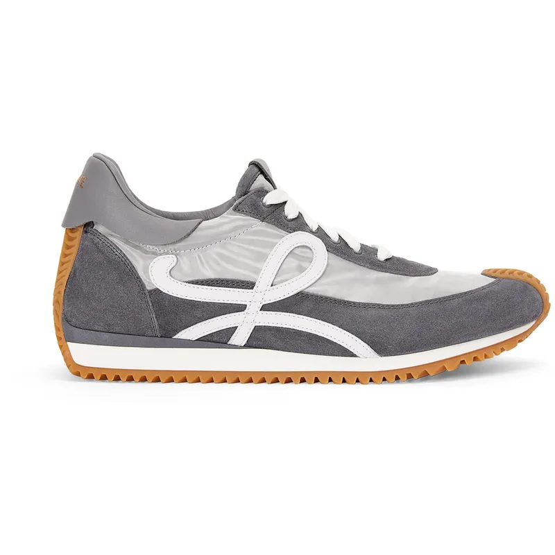 Loewe Flow Runner Low Silver Grey Gum (M816282X49-1403)