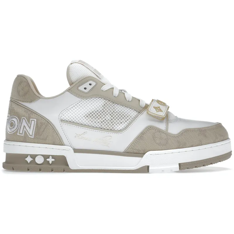 Louis Vuitton Trainer Beige White (1A9ZC3 / 1A9ZC2 / 1A9ZC5)