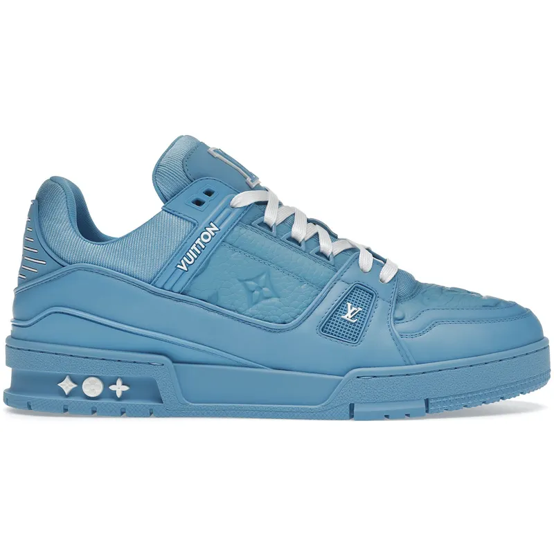 Louis Vuitton Trainer Blue Embossed Monogram (1AARFI)