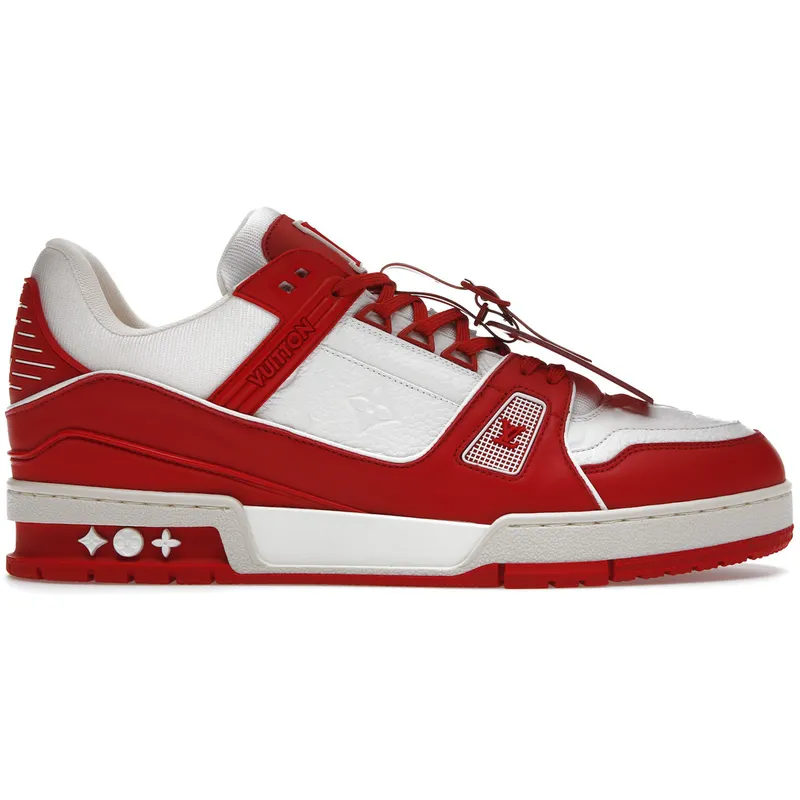 Louis Vuitton Trainer Red White (1A8PK6 / 1A8PJY)
