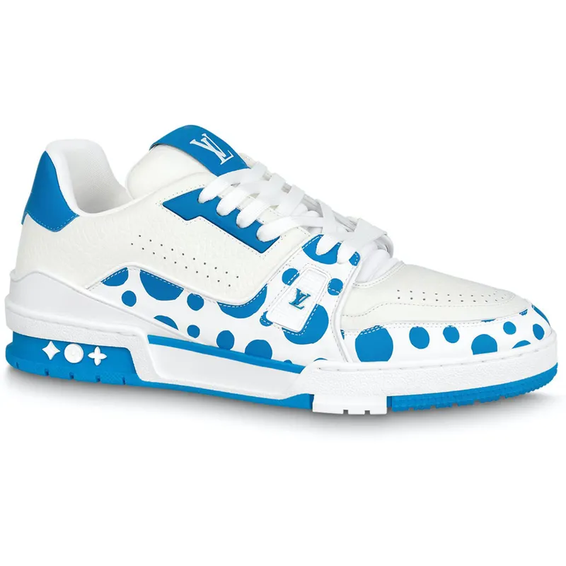 Louis Vuitton x Yayoi Kusama Trainer White Blue (1ABD1G)