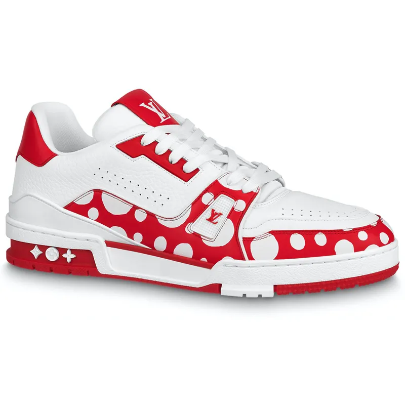 Louis Vuitton x Yayoi Kusama Trainer White Red (1AB8J7)