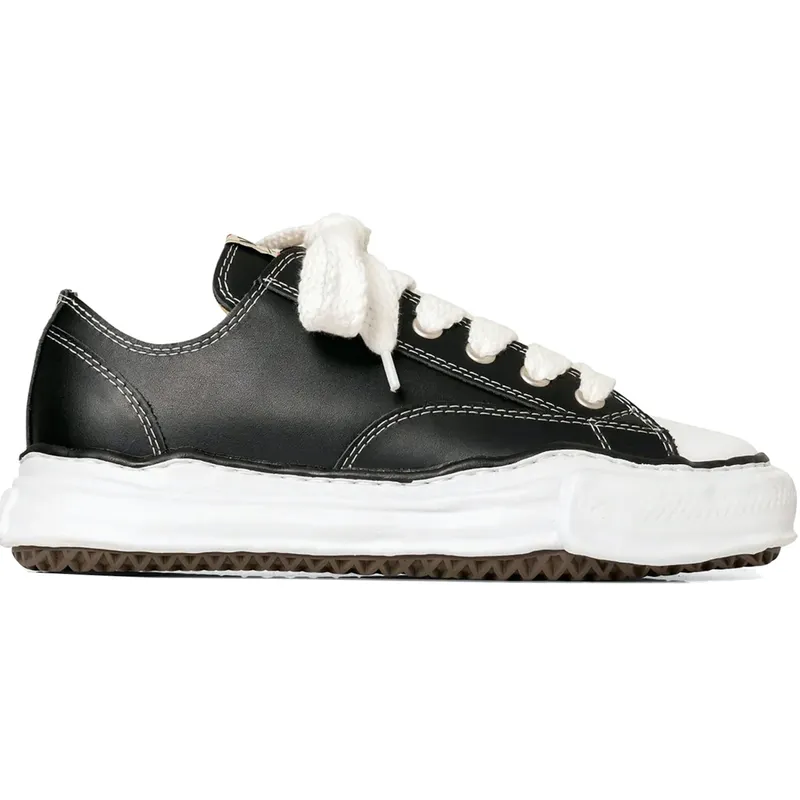 Mihara Yasuhiro Peterson OG Sole Leather Low Black (A06FW736-13)