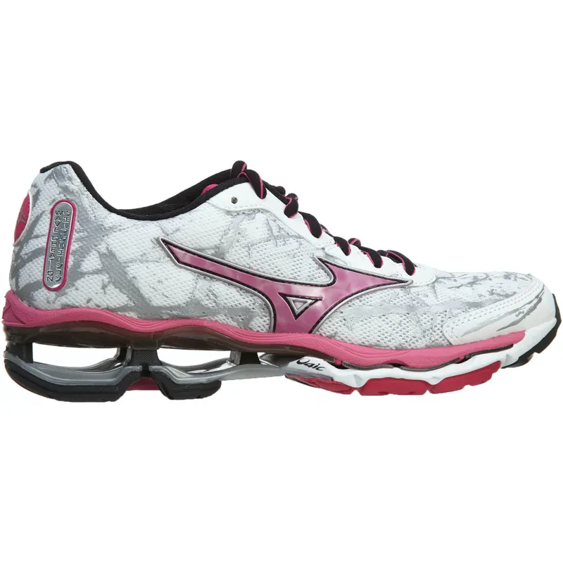 Mizuno Wave Creation 16 Running Shoe White Fuchsia Purple (Women’s) (410653 0021)