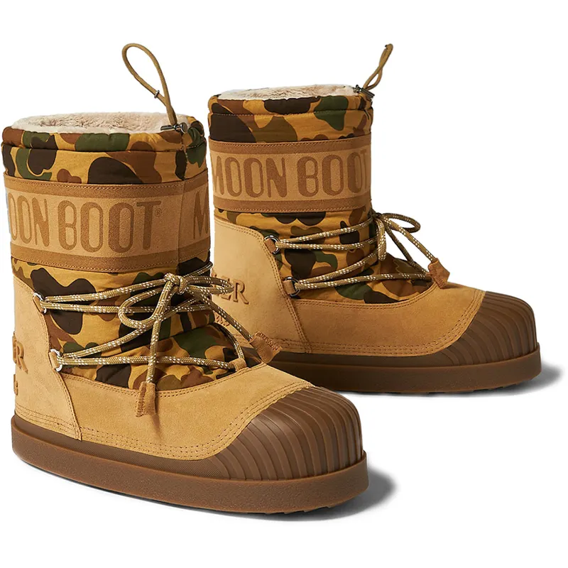 Moncler Shedir Snow Boots Palm Angels Camo (G209L4H7010002T1W830)