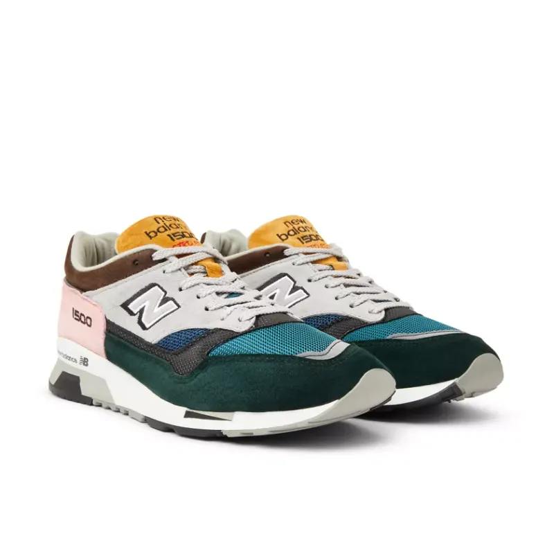 New Balance 1500 MiUK Selected Edition Green Grey Pink (M1500SED)