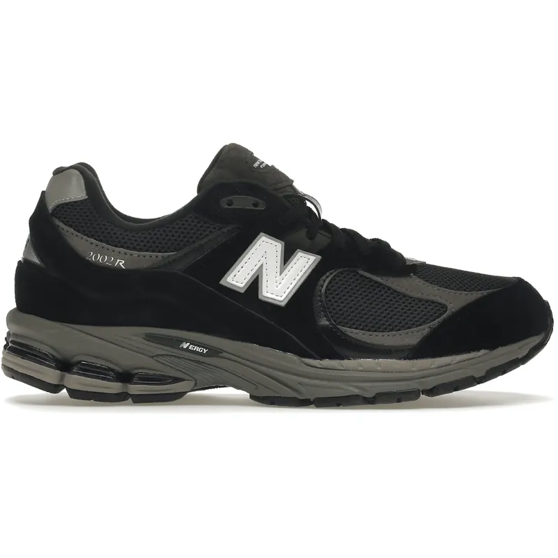 New Balance 2002R Black Dark Grey White (M2002RR1)