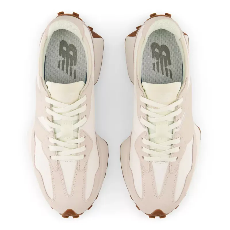 New Balance 327 Beige White Gum Pink (Women’s) (WS327AN)