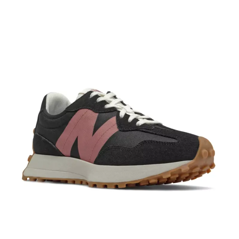 New Balance 327 Black Pink Gum (Women’s) (WS327HR1)