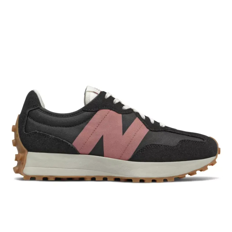 New Balance 327 Black Pink Gum (Women’s) (WS327HR1)