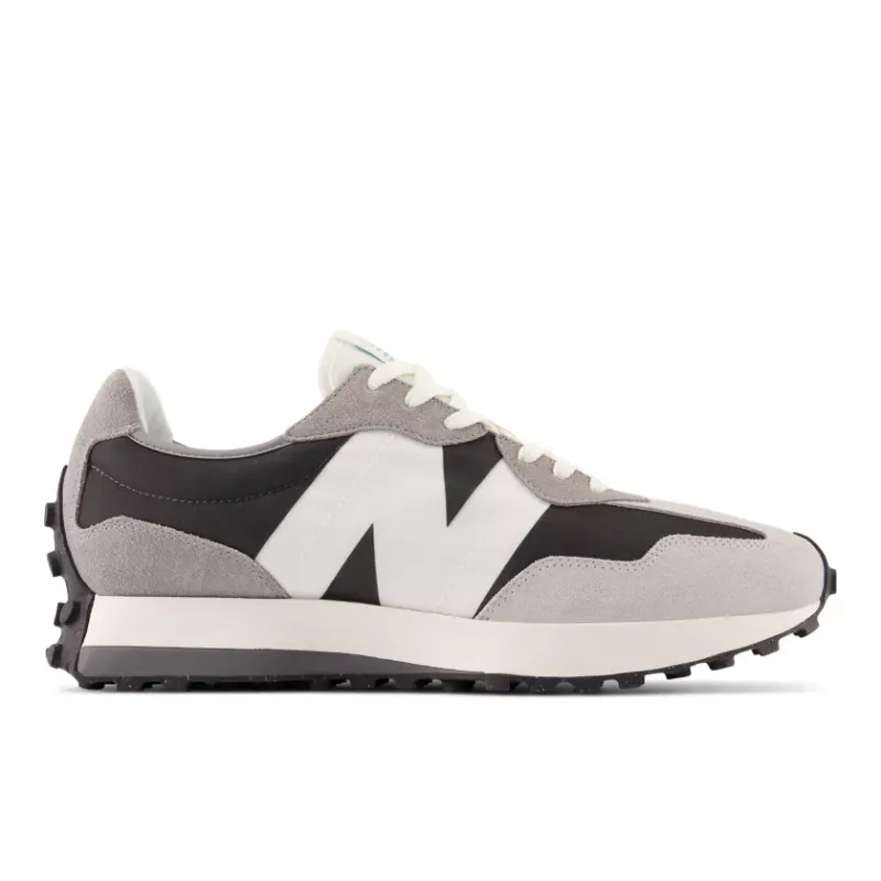New Balance 327 Black White Light Grey (MS327OD)