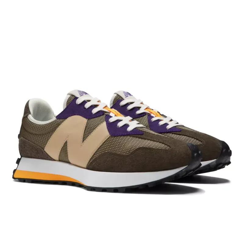 New Balance 327 Brown True Camo Black Plum (MS327DO)