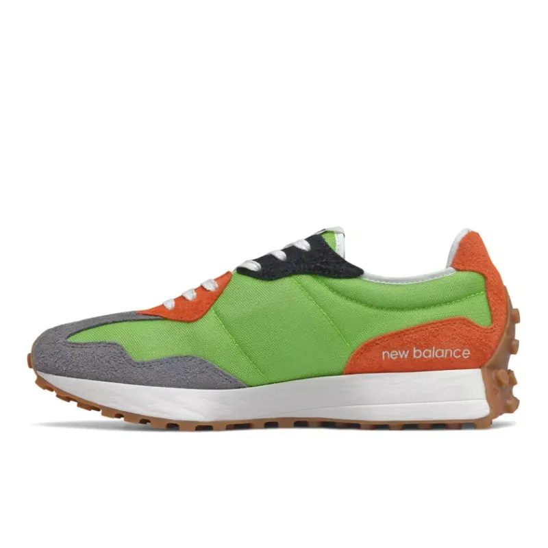 New Balance 327 Lime Green Red Grey (MS327SFA)