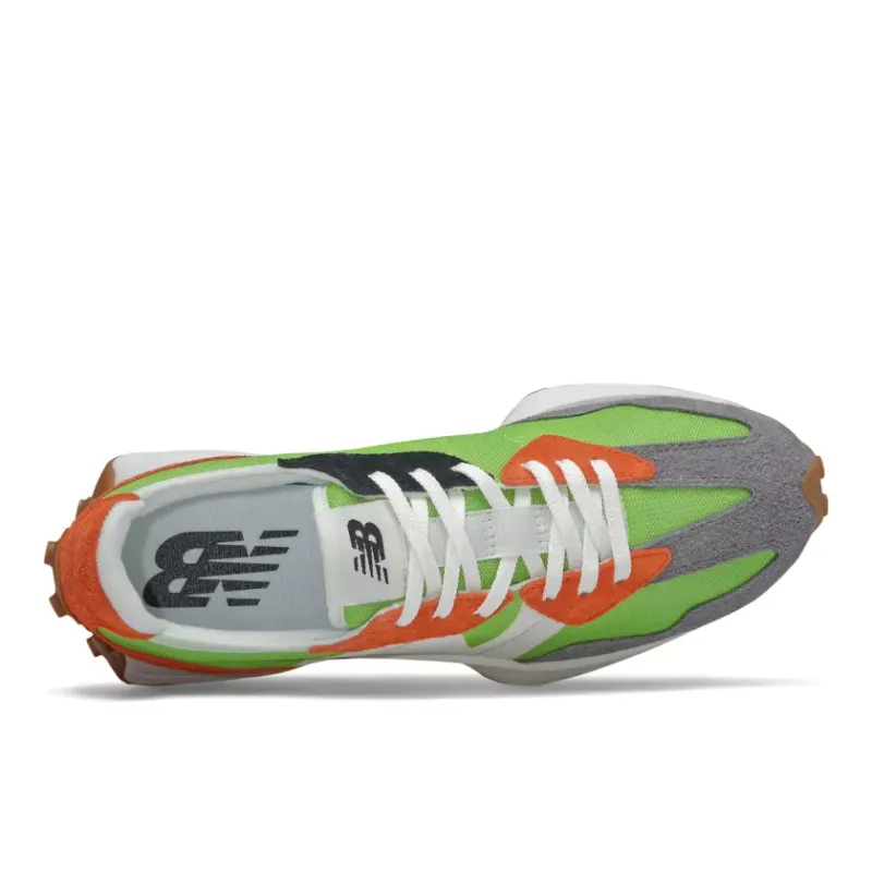 New Balance 327 Lime Green Red Grey (MS327SFA)