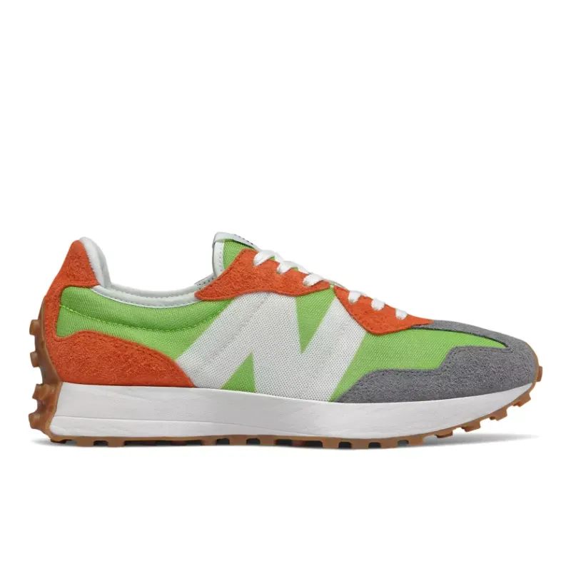 New Balance 327 Lime Green Red Grey (MS327SFA)