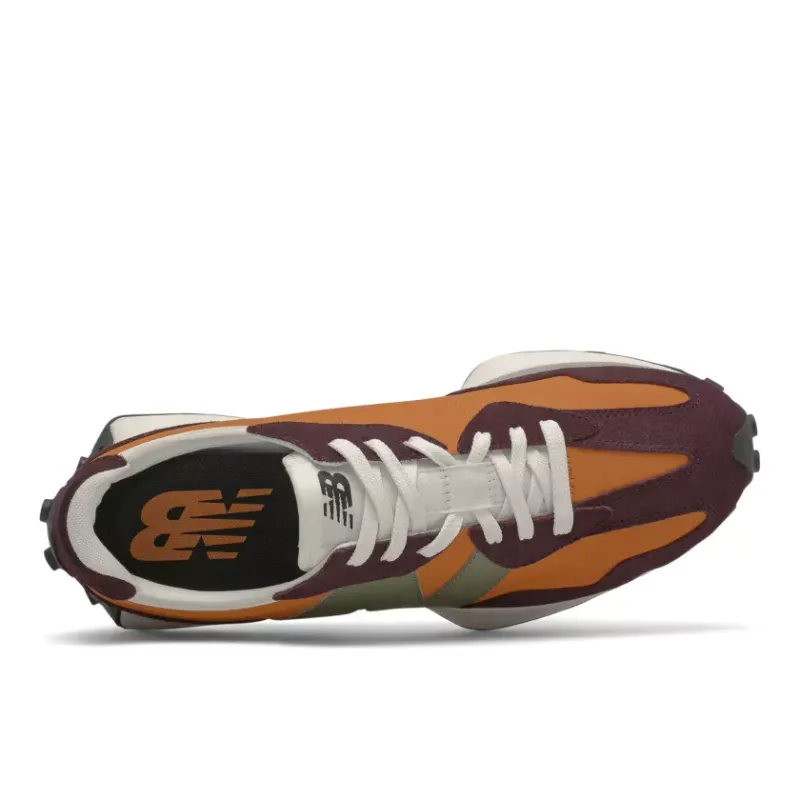 New Balance 327 Madras Orange Burgundy (MS327LY1)
