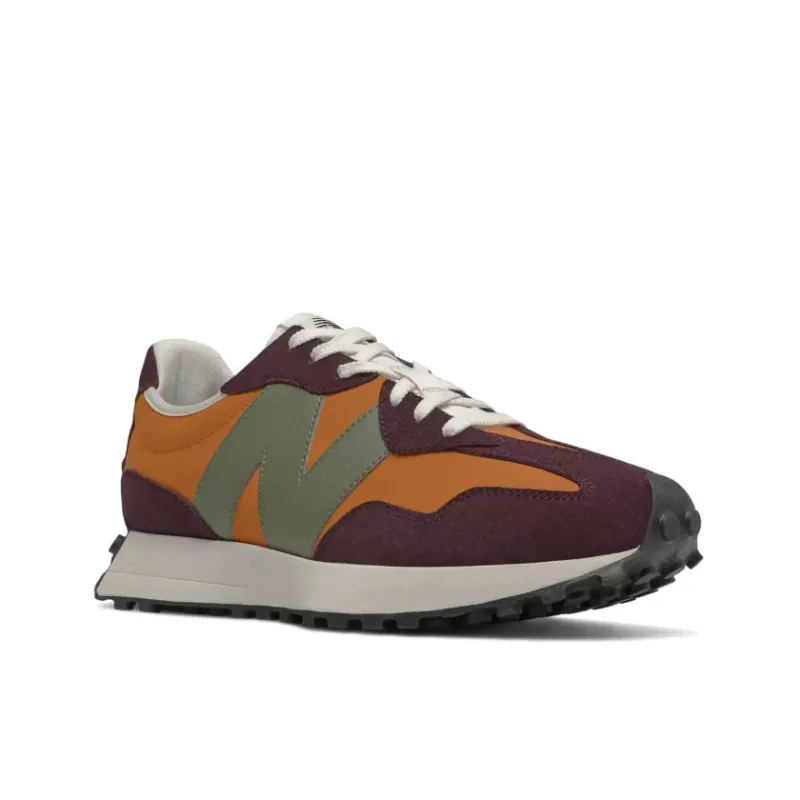 New Balance 327 Madras Orange Burgundy (MS327LY1)
