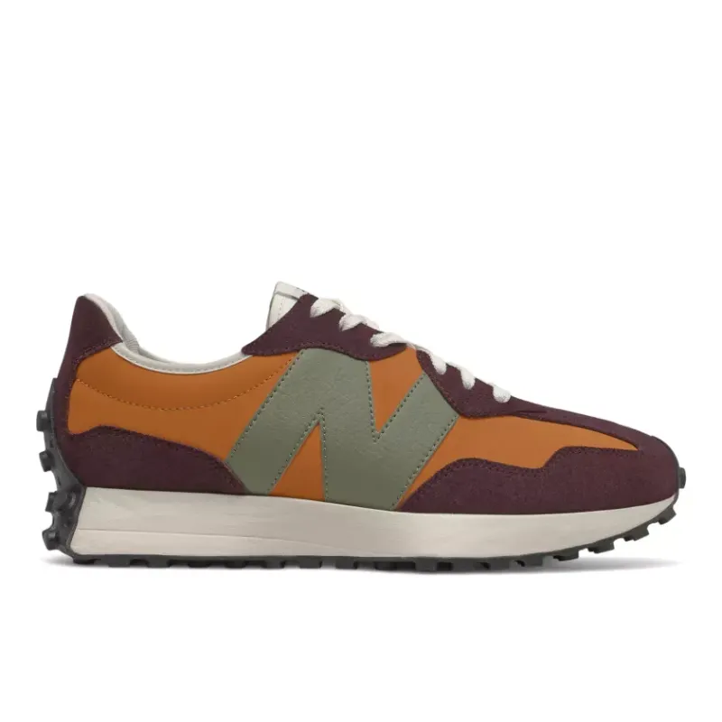 New Balance 327 Madras Orange Burgundy (MS327LY1)