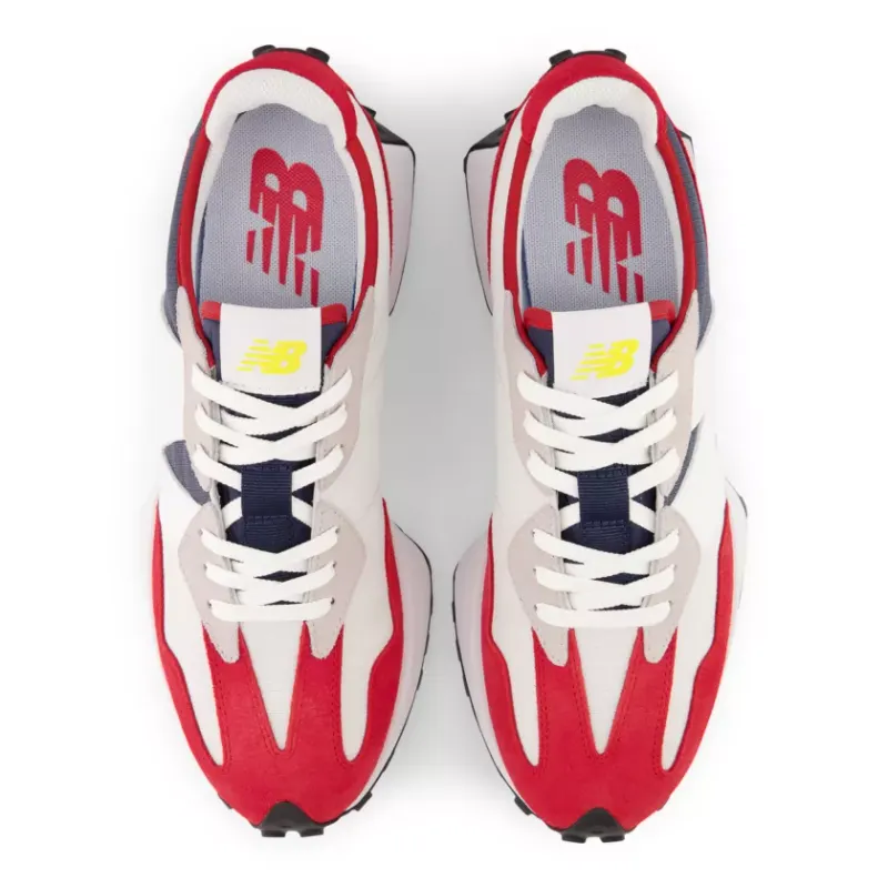 New Balance 327 Natural Indigo Team Red (MS327SR)